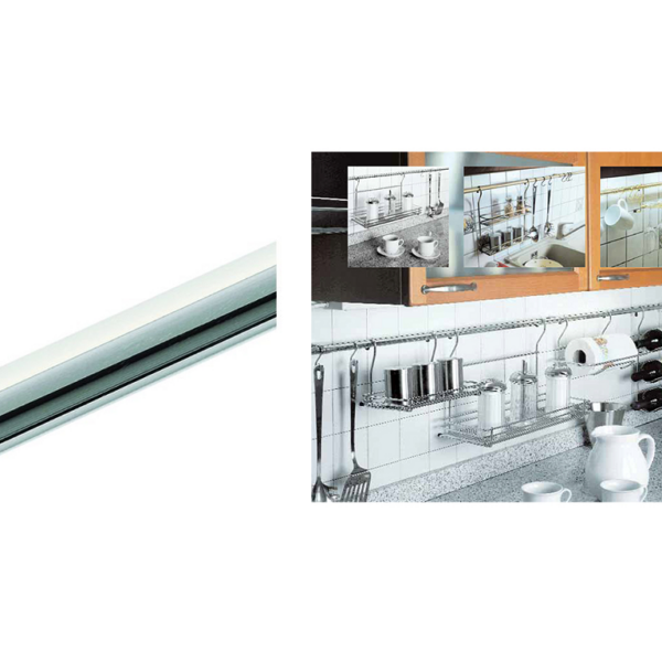 TUBO TONDO DIAMETRO 16 mm. SPESSORE 1,5 mm. CROMATO prodotto da MANART